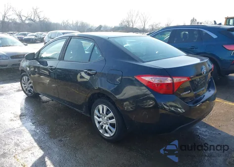 2019 Toyota Corolla Le z USA, uszkodzony, nr VIN 2T1BURHE5KC229445